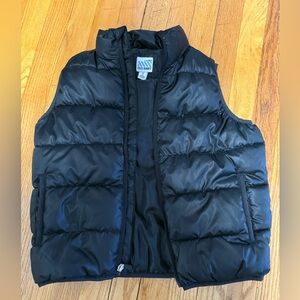 Old Navy Black Puffer Jacket Boys Small